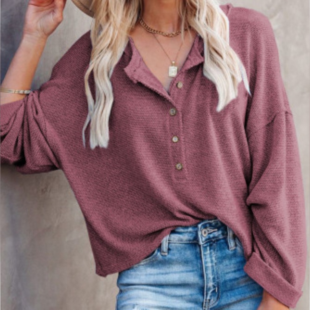 Loose Long Sleeved Top